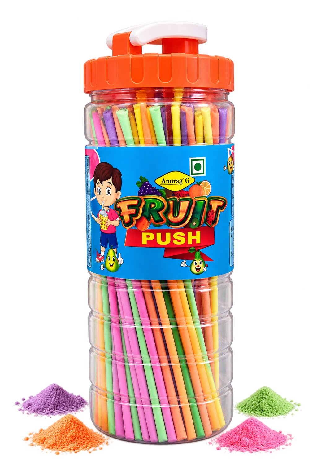 Fruit Push Flavoured Churan – Jar of 150