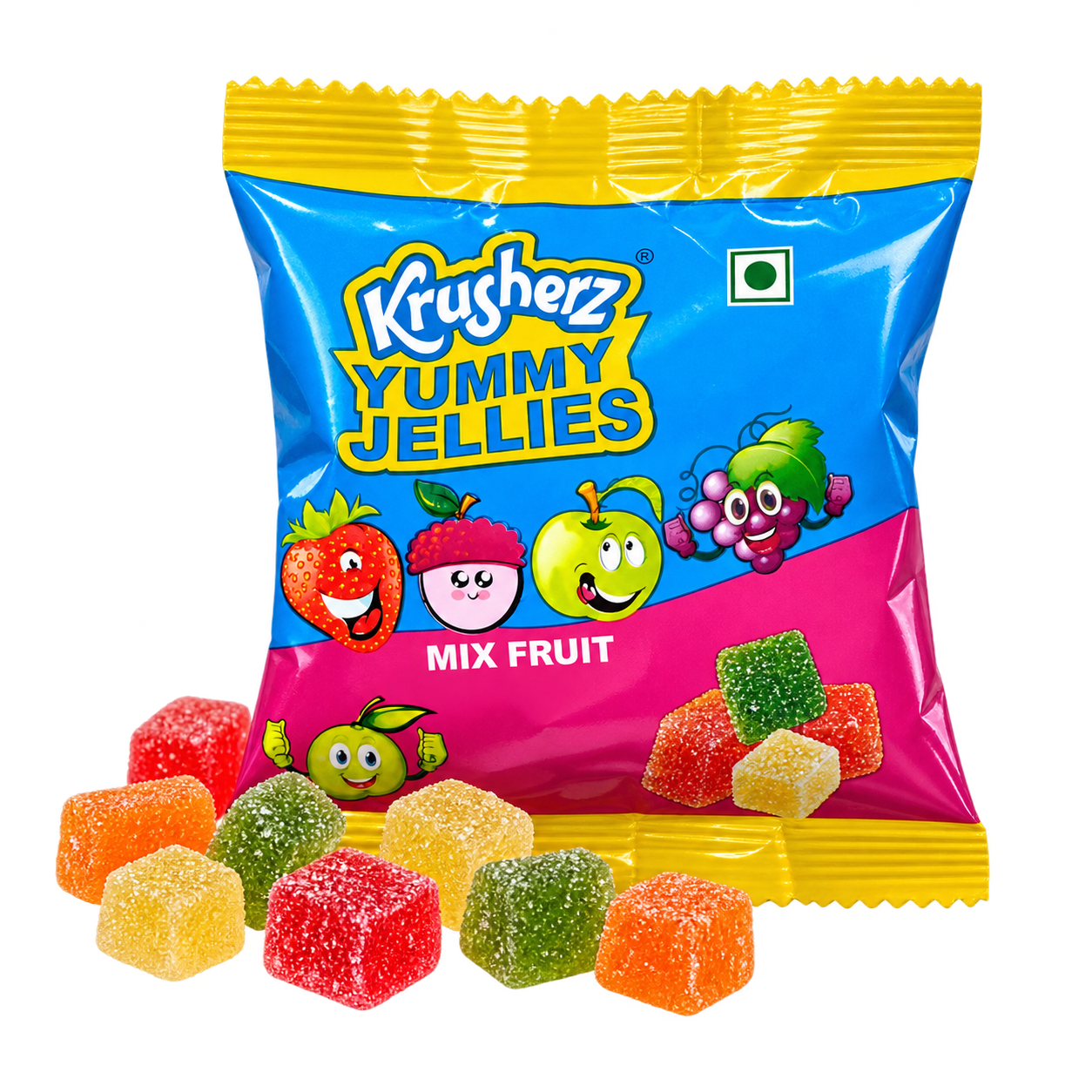Yummy Jellies Mixed Fruit – Pack of 30
